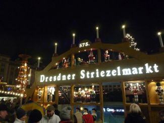 Strädtereise nach Dresden zum Striezelmarkt als Kurzurlaub von Hamburg